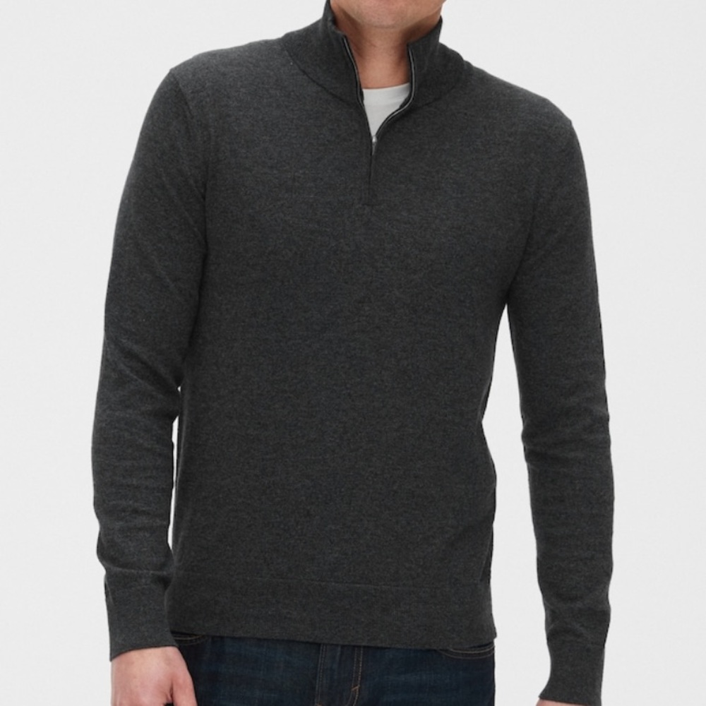 NWOT Banana Republic 1/4 Zip Sweater